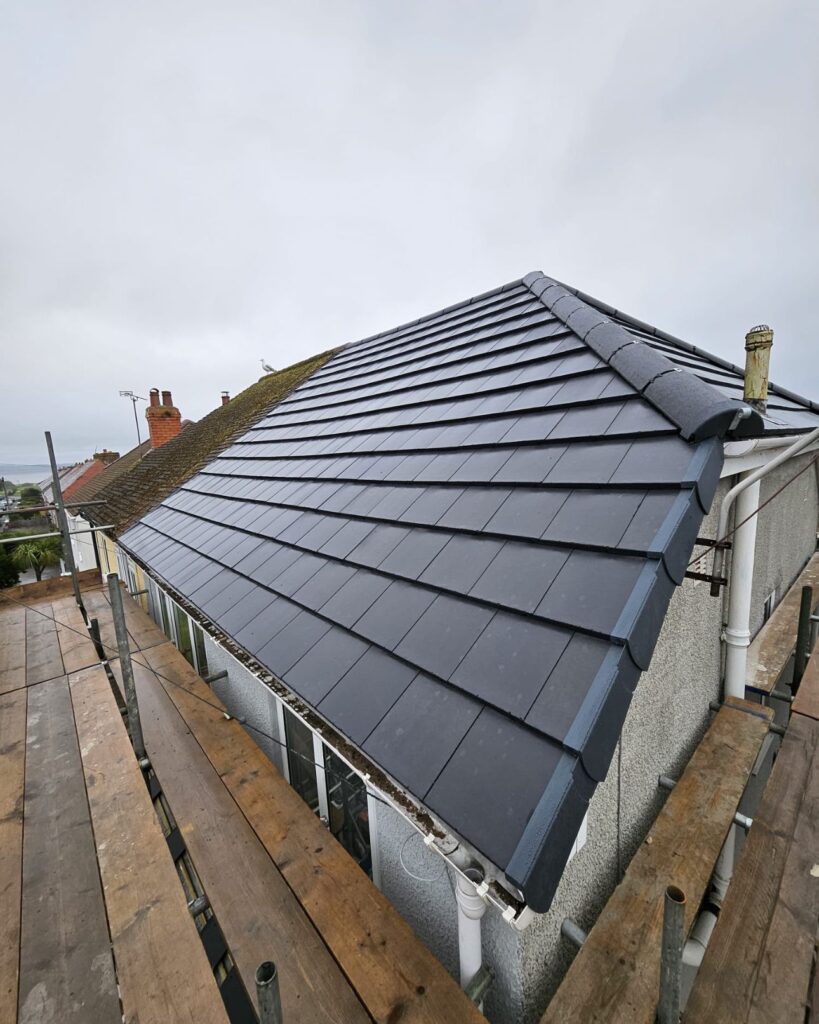 building, roofing and gutters